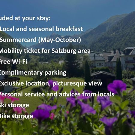 Fruehstueckspension Monika, B&B In Kaprun Mit Summercard Екстер'єр фото